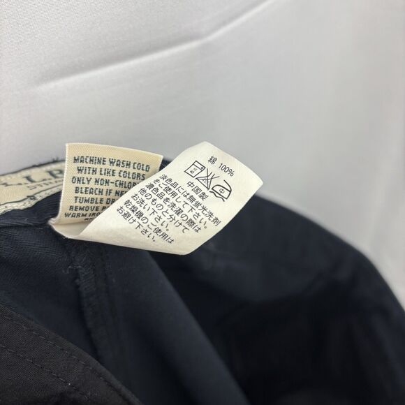 L.L. Bean Pants Women 10 Medium Navy Blue Classic Fit Straight Khaki Ladies HQG7 - Picture 11 of 12